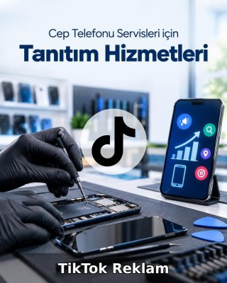 Cep Telefonu Servisi TikTok Reklam Yönetimi