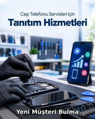 Cep Telefonu Servisi Yeni Müşteri Bulma
