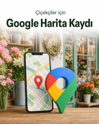Çiçekçi Google Harita Kaydı