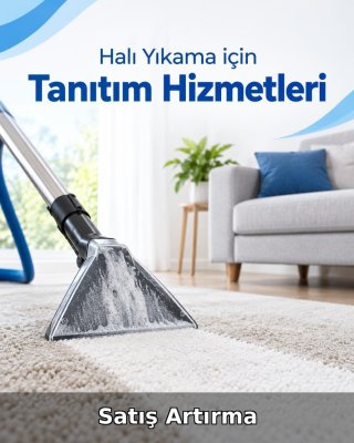 Halı Yıkama Satış Artırma