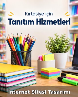 Kırtasiye İnternet Sitesi Tasarımı (Web Tasarım)