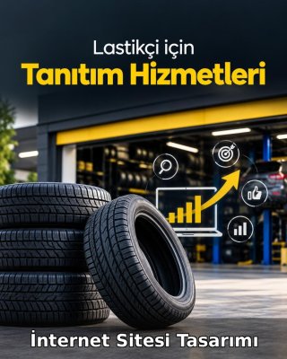 Lastikçi İnternet Sitesi Tasarımı (Web Tasarım)