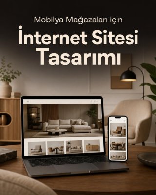 Mobilya Mağazası İnternet Sitesi Tasarımı (Web Tasarım)