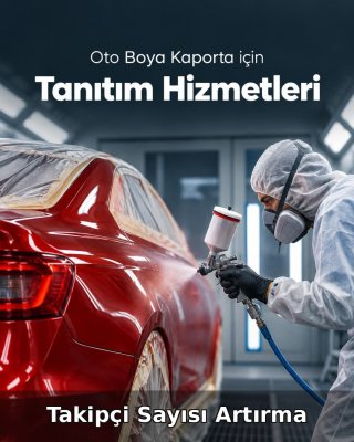 Oto Boya Kaporta Takipçi Sayısı Artırma
